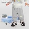Balabala Kids' Spring/Autumn Cotton Blend Jogger Pants