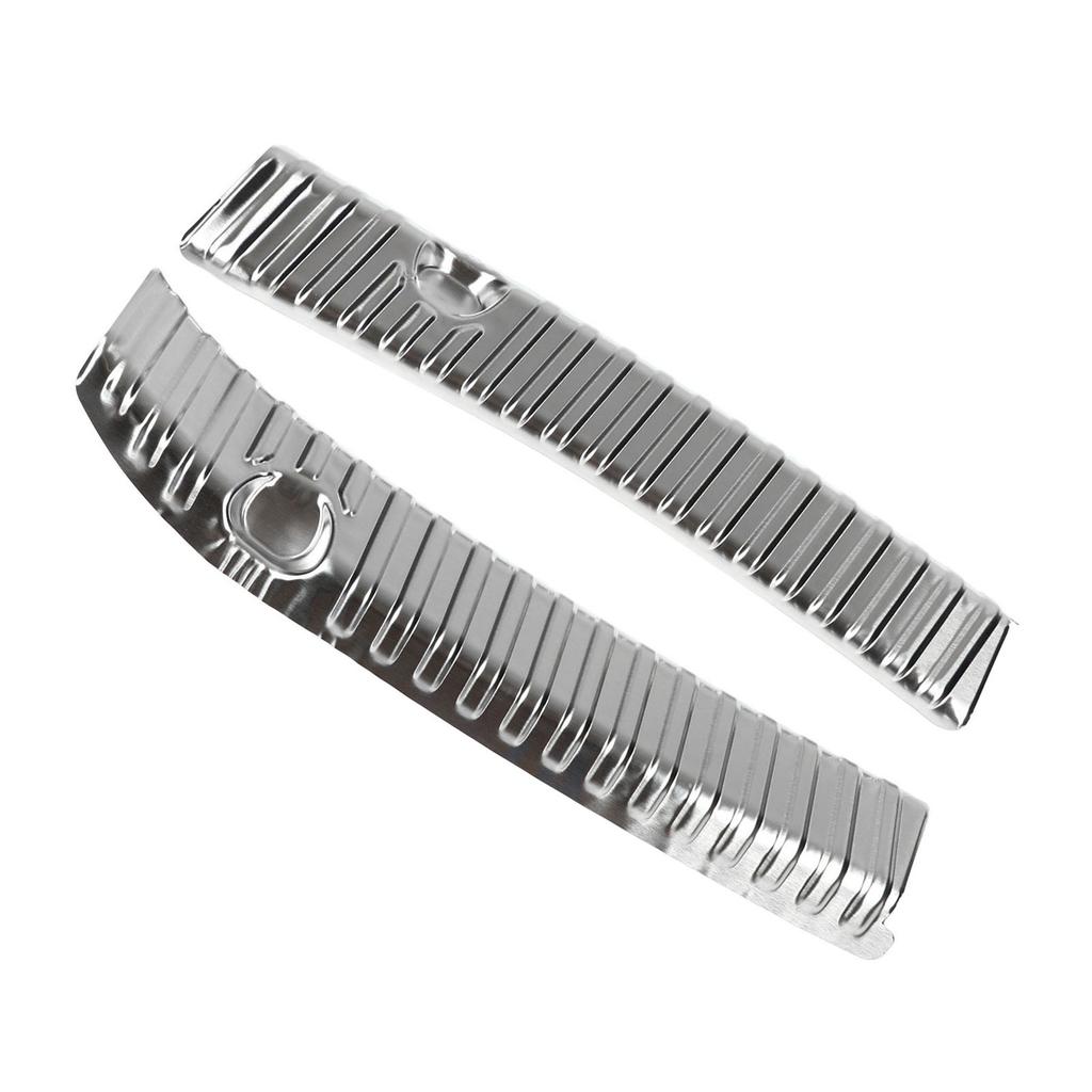 2Pcs Rear Bumper Guard Split Design Stainless Steel   Sill  or Replacement for     2021‑2023