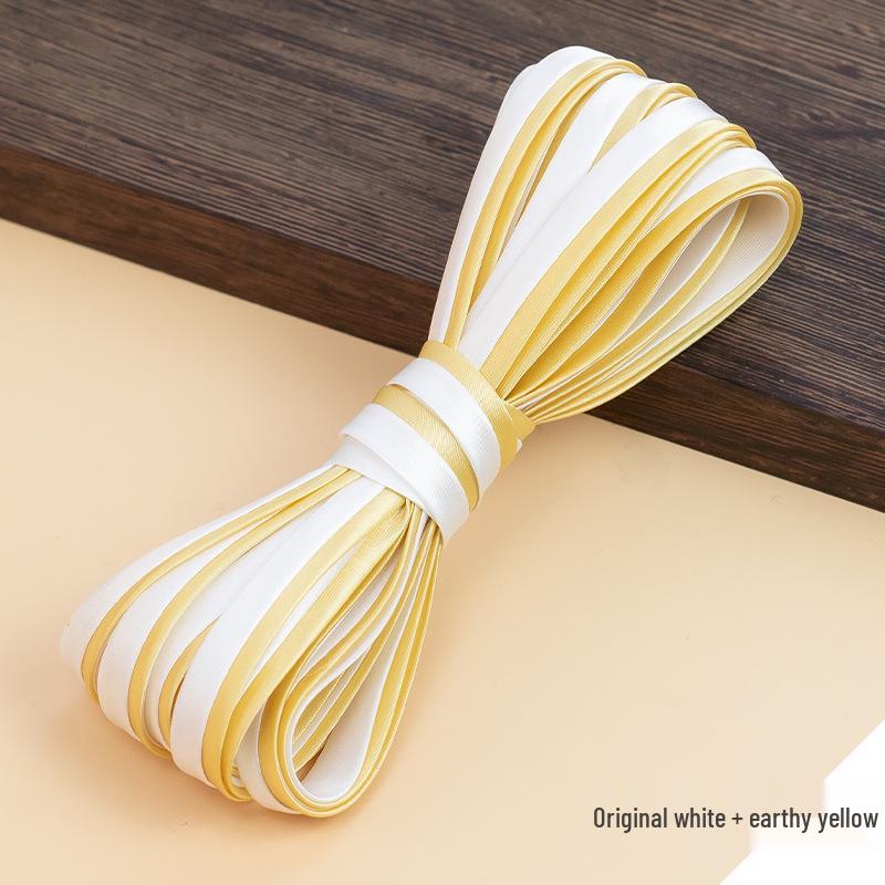 Hengmeihe Cheongsam Saténové lemování - 1 cm Pásky lemování v barvě pro oděvní doplňky