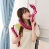 70-240cm Realistic Cobra Figure Realistic Boa Snake Plush Toy Soft Plush Animal Snake Decorate Birthday Gift For Boys And Girls
