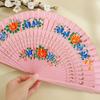Wooden Dance Home Decoration Wedding Favors Decoration Crafts Folding Fan Dance Fan Party Supplies
