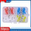 50PCS Waterproof Heat-Shrink Solder Ring Terminal Set