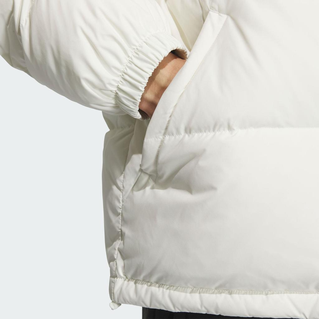 adidas Piumino imbottito con cappuccio Giacca calda confortevole unisex Han-Giada-Bianco JW1649