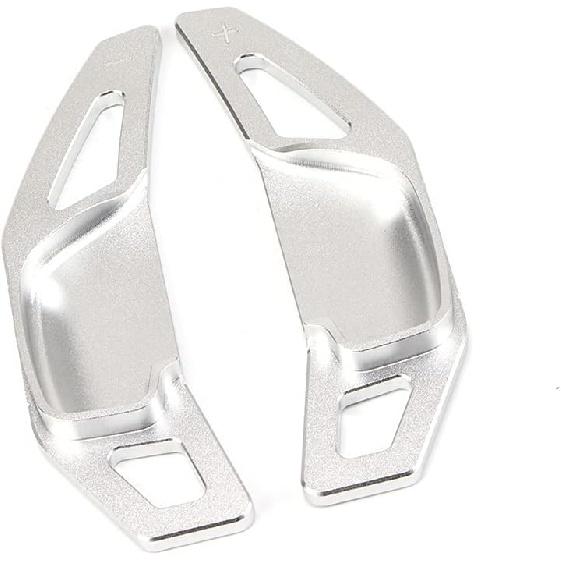 SANRILY Blue Steering Wheel Shift Paddle Shifter Extension for Toyota Camry 2012-2016, Corolla 2014-2018 Replacement Kit CNC Billet Aluminum Sport серебряный