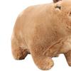 Capybara Plush Toy Soft Wild Animals Crawling Capybara Stuffed Toys Unique Toys Model Dolls