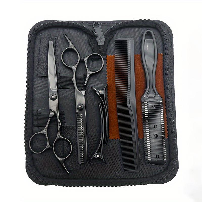 Wingsbro 6.7 Inches Hair Cutting Scissors/Thinning Shears Set Hairdressing Salon for Barber Tools