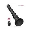 Vibrating Anal Beads Butt Plug Rechargeable Flexible Butt Plug Prostate Massager with 10 Vibration Modes Anal Toys for Men Women