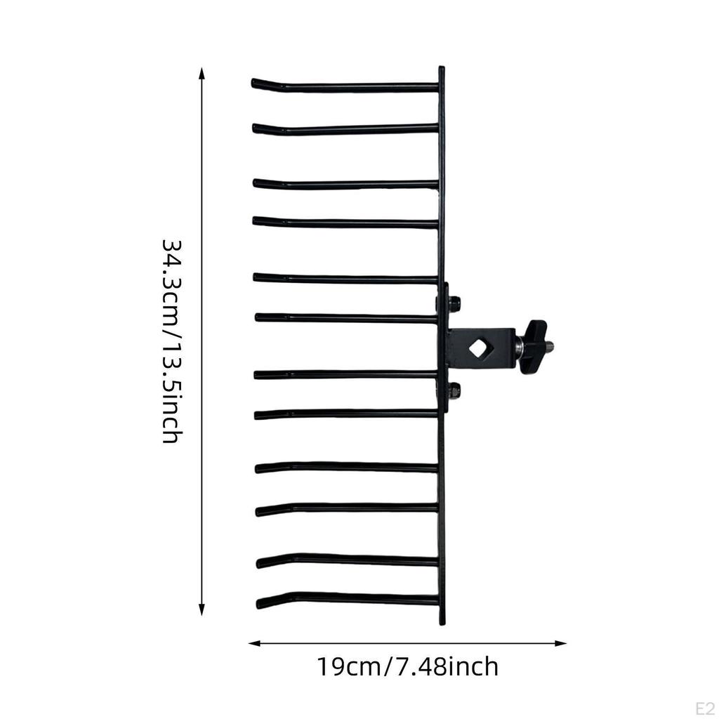 Drumstick Container Drum Stick Holder Hold 6 Pairs of Mallets Stringed Instruments Parts Mallet Rack