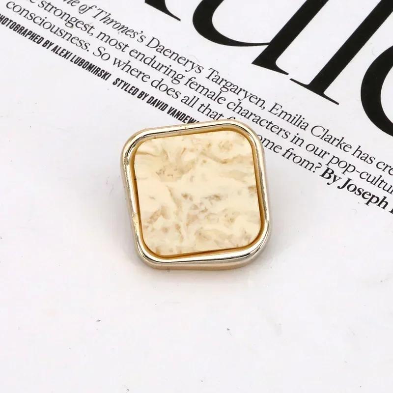 10Pcs Pretty Shank Buttons 21/25Mm Large Beautiful Pattern Buttons Coat Windbreaker Clothing Accessories