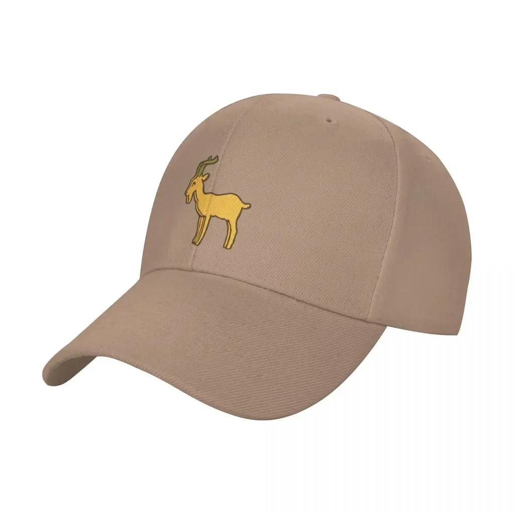 Golden GOAT Baseball Cap Hood Hip Hop Visor Mountaineering Female Mens