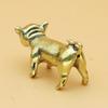 1/3Pcs Pure Brass Piggy Transport Keychain Pendant Zodiac Pig Desktop Ornament Small Bronze Decorative Figurines Office Ornament