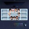 Cute Character Name Stickers Custom Name Large Size Mouse Pad Gaming Table Cushion Nonslip Laptop Tablet Big XXL Mat Mini PC Playmat With Lock edge