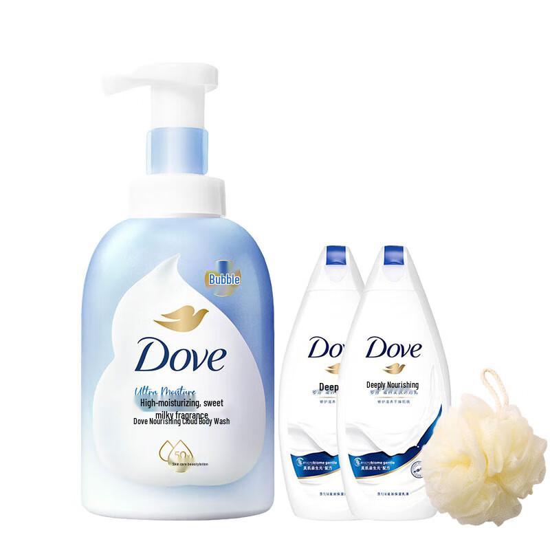 Dove Deep Moisturizing Shower Set