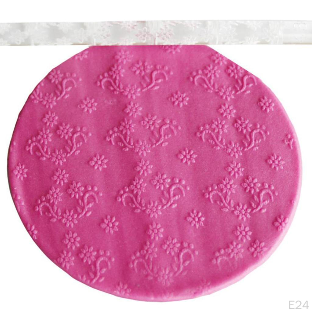 Rolling Pin, Embossing Pin with Various Pattern for Homemade , Pastry, Dessert