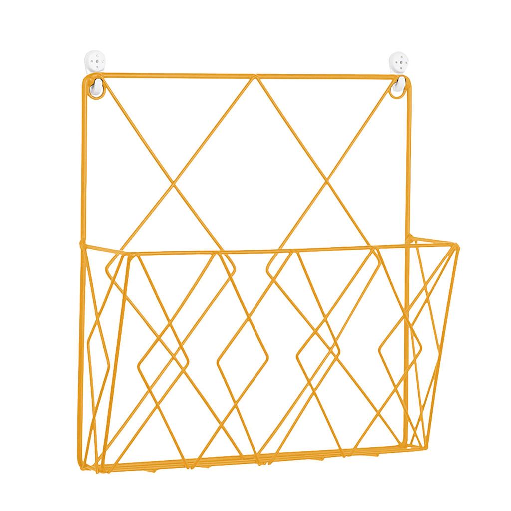 Modern Metal Wrought Iron Wall Shelf Home Bedroom Study Wall