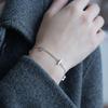 18k Gold Plated Twisted Wire Chain Bracelet - Elegant, Exquisite & Versatile Fashion Accessory