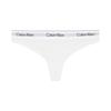 (W) Icon Cotton Modal Thong White