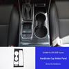 Carbon Fiber Texture Interior Stickers for Hyundai Tucson 16-20: Central Control & Gear Shift Air Outlets