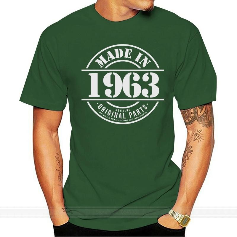 Made In 1963 Mens Funny T Shirt Birthday Gift For Him Dad Grandad Fathers Day Latest Men T Shirts