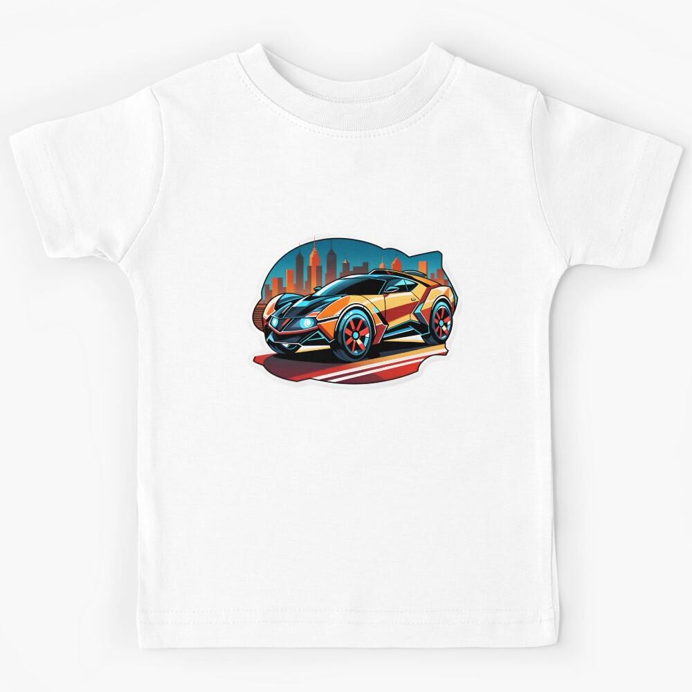 Cool Futuristic Concept Car Kids T-Shirt 150