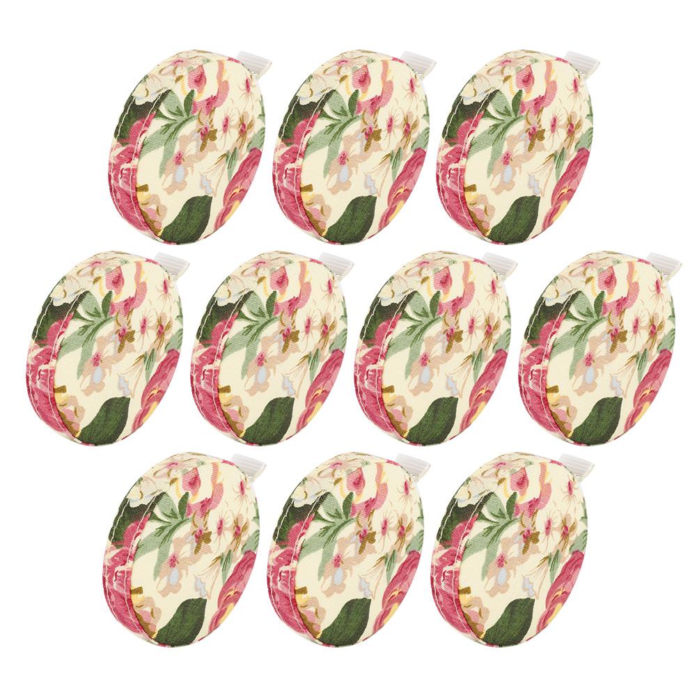 10PCS Retractable Ruler Cloth Measure Tailor Sewing Flexible Tape Body Measuring Tool