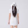 FAIRLIAR GOLF Lace H-Line Skirt (White)