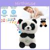 Breathing Panda Plush Toy For Babies With Music And Soothing Features For Infant Comfort
