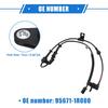 ABS Wheel Speed Sensor Compatible for Hyundai Accent 2012-2017 L4 1.6L, Custom Plastic Black Front Right Passenger Side No.95671-1R000