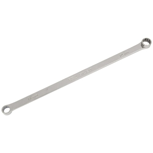 SK11 (SK11) Extra Long Straight Open-End Wrench, 12 x 14 mm, Overall Length 330 mm, SML-1214