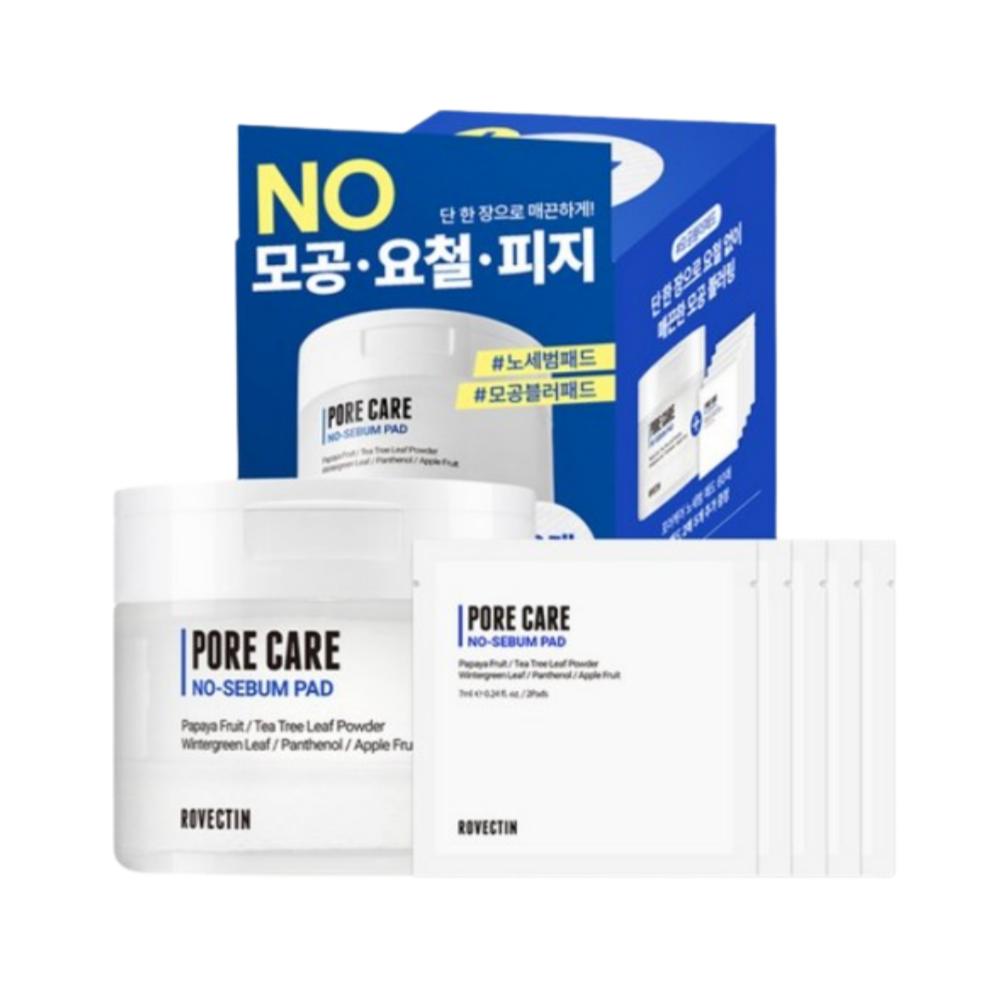 ROVECTIN Pore Care No-Sebum Pad 70pcs