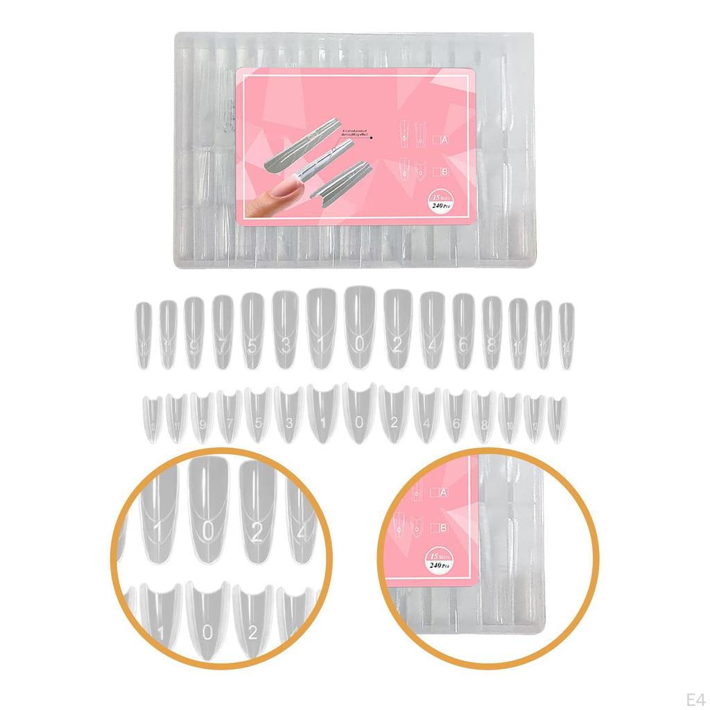 240 Pieces Manicure Tool Professional Art Forms Accessories