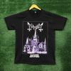 Mayhem De Mysteriis Dom Sathanas Band Black Metal Taglia L T-Shirt Unisex