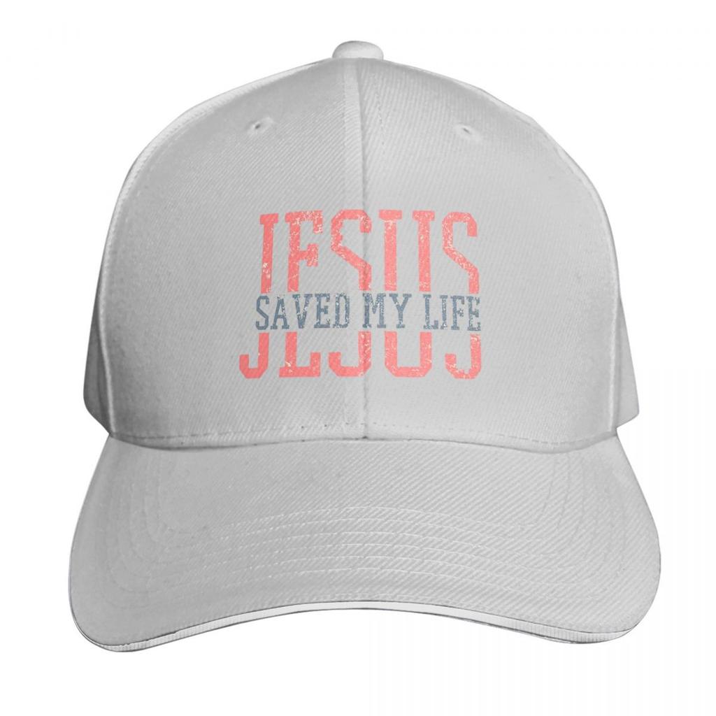 Jesus Saved My Life Logo Cap Fashion Casual Baseball Caps Adjustable Hat Hip Hop Summer Unisex Baseball Hats