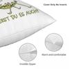 Grasshoppers Insert Square Pillowcase Polyester Linen Velvet Printed Zip Decor Pillow Case Sofa Cushion Case
