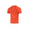 Under Armour Solid Color Crew Neck Sports Short Sleeve Tee Men Tops Orange 1361356-296