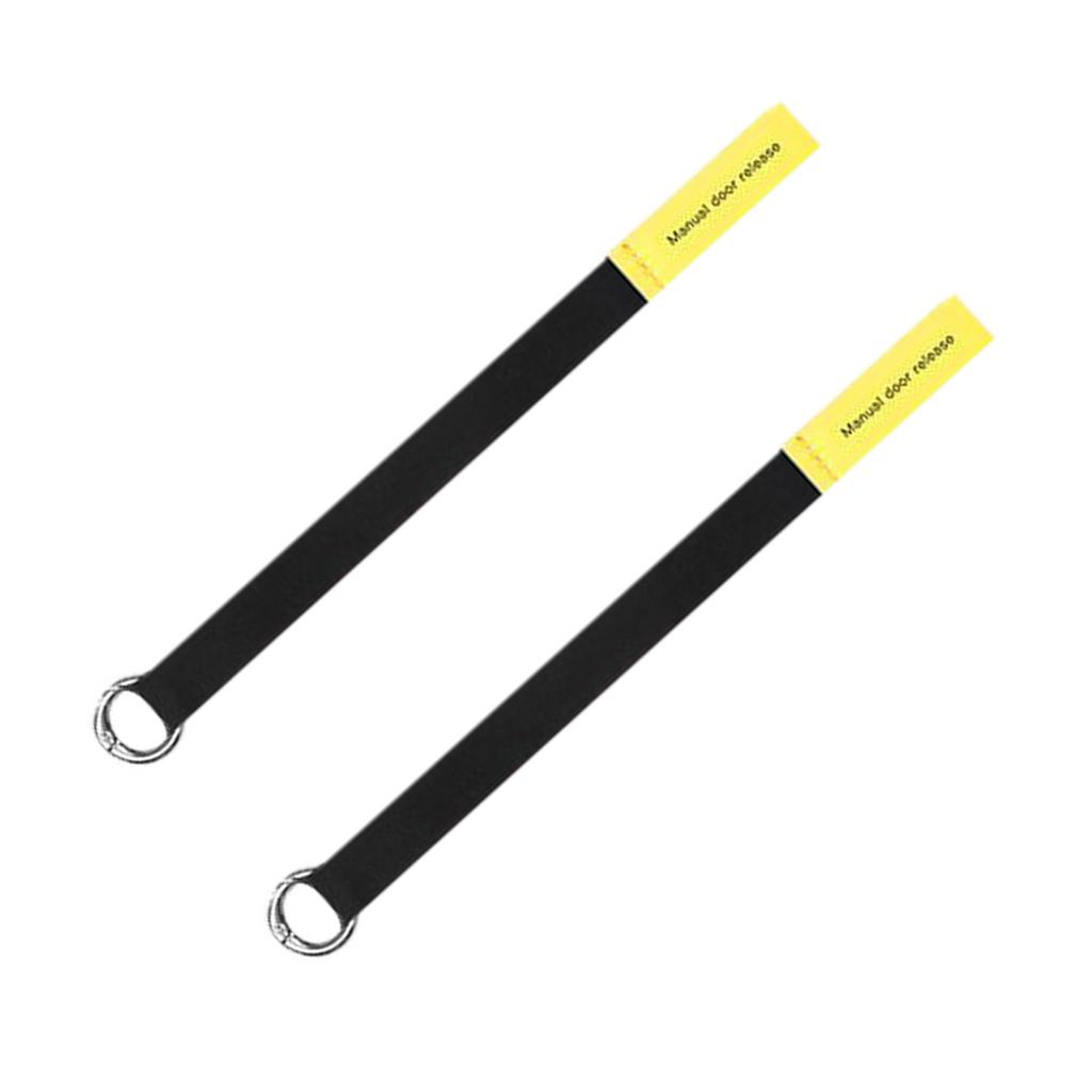 High Strength Nylon Emergency Pull Cord Door Release Lanyard for Rapid Exit Fast Operation In Crisis Urgent Situations