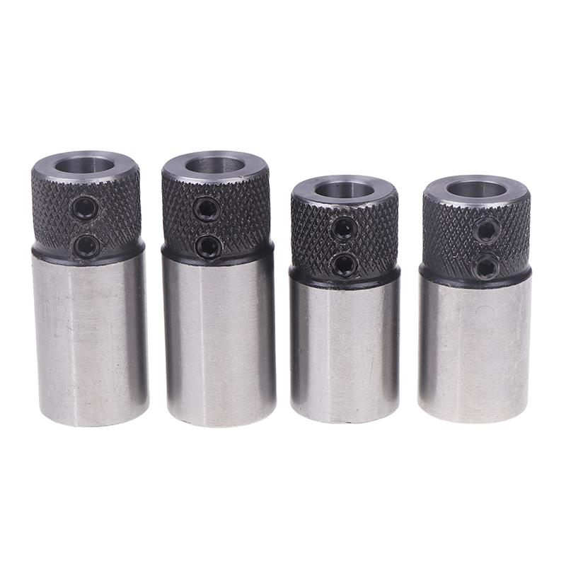 1Pc Woodworking Drill Row Cross Sleeve Clamp Base For Wood Drill Bit On Drilling Rig Wood Collet Chuck 20X40L/20X45L