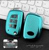 Hyundai Mistra Carbon Fiber Pattern TPU Car Key Cover