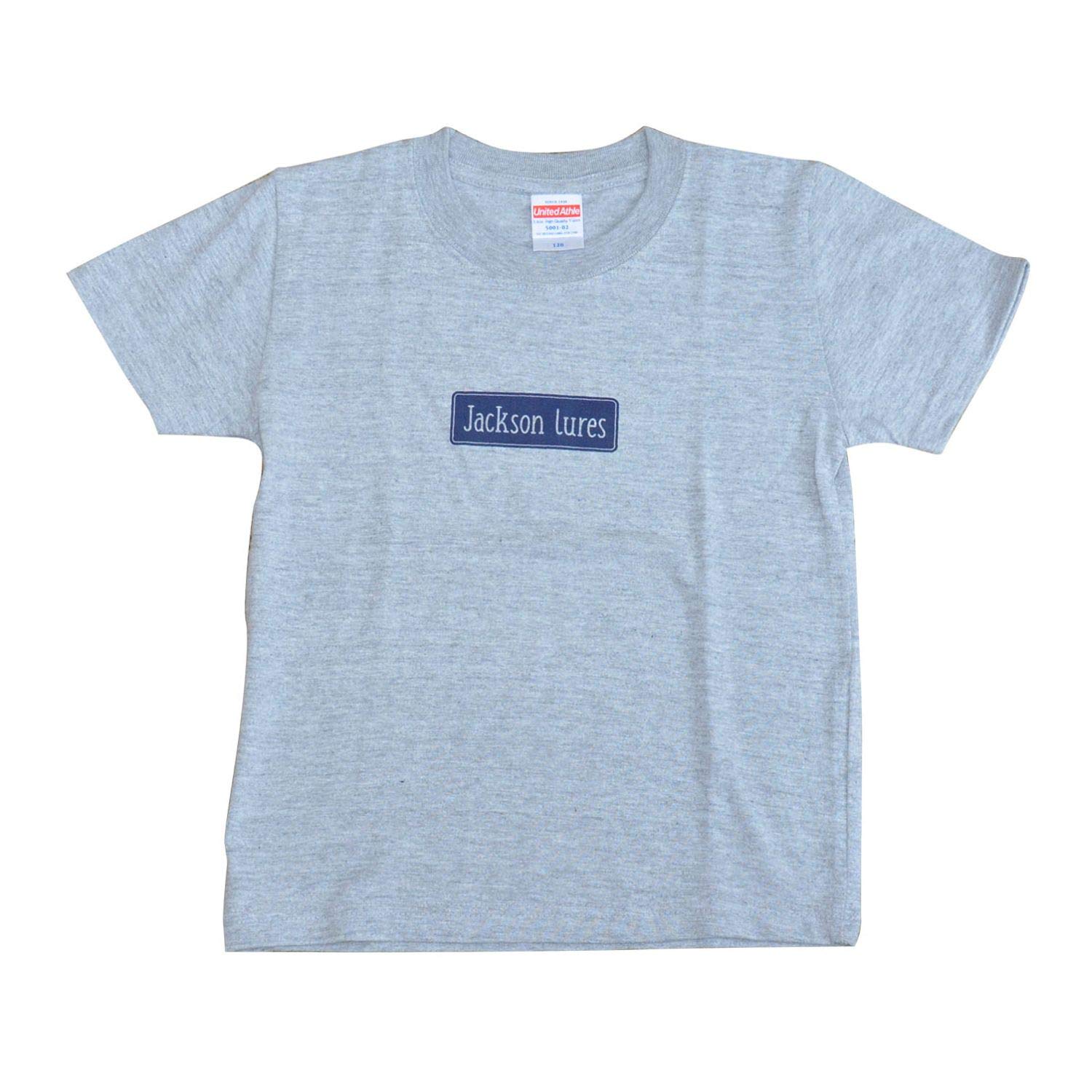 

Jackson Simple Logo T-Shirt (Kid s) Mixed Gray 120