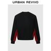 UR Spring 2025 Men's Color Block Embroidered Loose Sweatshirt