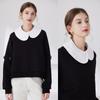 Irregular Faux Collar Decorative Collars for Clothes Dresses Removable False Collar Universal Shawl Elegant Women Shawl