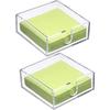 Transparent Tissue Box Acrylic Guest Towel Holder Tissue Paper Dispenser Case  Bathroom