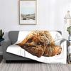 Cavapoo Cavoodle Cockerpoo Puppy Designer Dog Poodle Mix Blanket Multi-function Flannel Throw Blanket for Couch Bedding Quilt