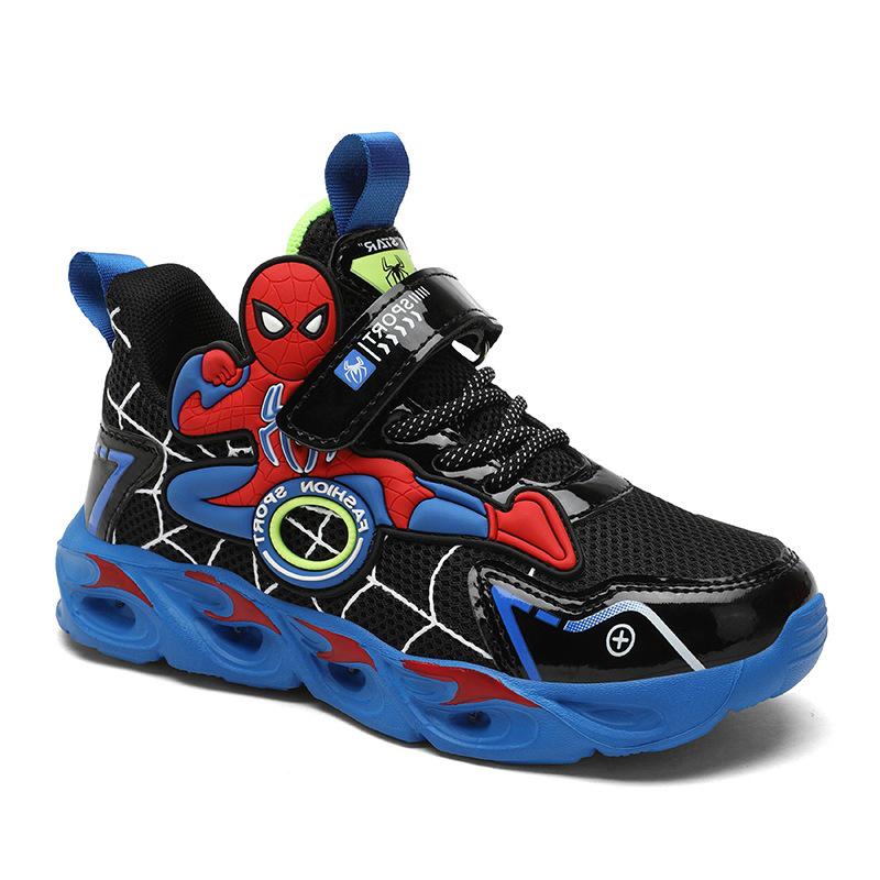 Kids' Light-Up Cartoon Mesh Running Shoes - Autumn 2025 Breathable Style