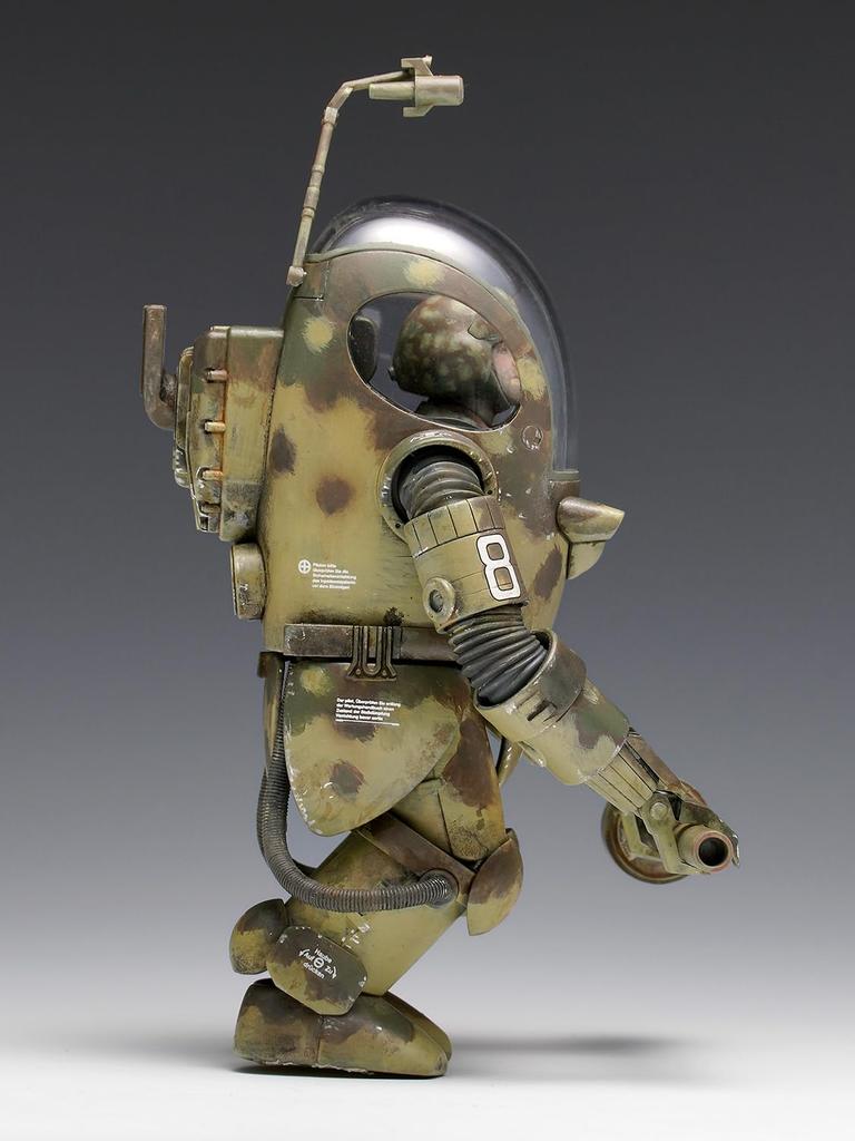 Wave Maschinen Krieger scale plastic model approximately 12cm P.K.A. 1/20 kit, tall, MK-064