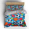 Sports-Themed Three-Piece Set Decor  kid's and adults' bedroom decor, Exquisite three-piece bedding set gift