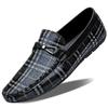 Fashion High-end new mens loafers Fashion Crocodile Skin Pattern Genuine cow Leather summer men shoes Breathable driving shoes Moccasins