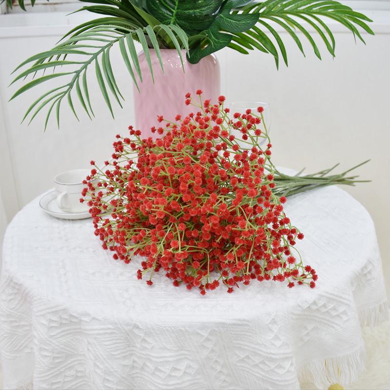 10pcs 55cm 108 Head Full Sky Star Simulation Flowers Plastic Flowers Home Decoration Flower Hand-Held flowers Fake Flowers