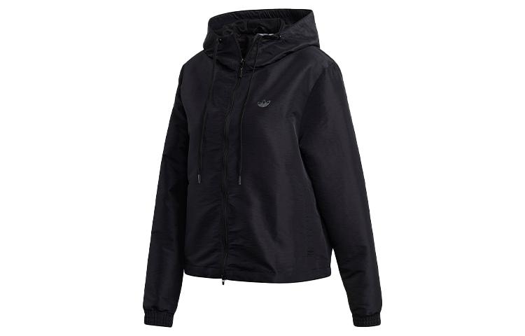 Adidas Originals Jackets Women s Black Hooded Moderate Other FU1725 32