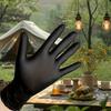 Black Disposable Gloves, Waterproof and Durable for Home Cleaning, Suitable for Kitchen Cleaning, Tattooing, Hair Dyeing, Pet Care, Beauty Salons